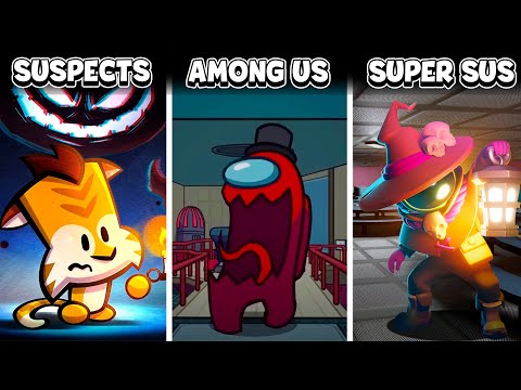 Видео: 😍В КАКОЙ ИГРЕ ЛУЧШИЕ ПРЯТКИ? АМОНГ АС, САСПЕКТС, СУПЕР САС?