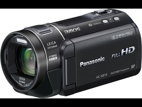Видео: Обзор видеокамеры Panasonic HC-X810