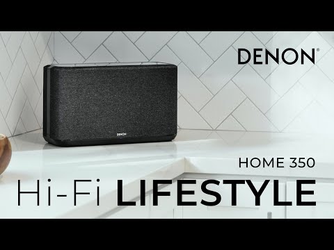 Видео: Denon Home 350 – беспроводная мультирум колонка с большим звуком