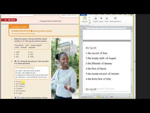 Видео: Учебник «Английский плюс 5», стр. 62-63