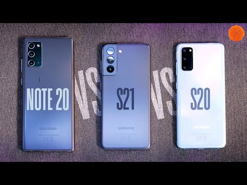 Видео: Samsung S21 ПРОТИВ Samsung S20 и Note 20. Сравнение смартфонов