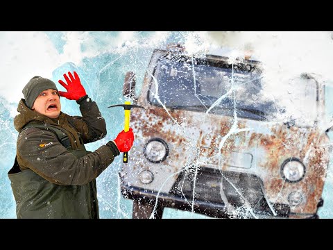 Видео: Эти опасные и жуткие находки мы нашли во льдах, где затонула буханка!