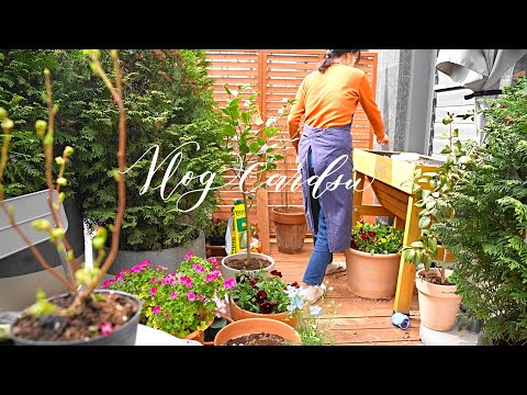 Видео: Мой сад, полный весны / Весенние цветы и весенняя еда / Творческий день