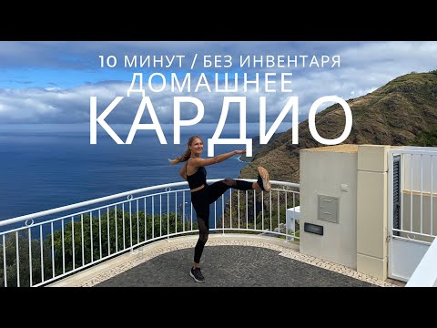 Видео: ДОМАШНЕЕ КАРДИО / ТРЕНИРОВКА БЕЗ ИНВЕНТАРЯ / С ВАРИАНТОМ БЕЗ ПРЫЖКОВ