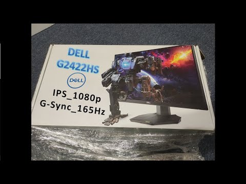 Видео: ✔️Ігровий монітор для ПК. DELL G2422HS/IPS/1920x1080/nvidia G-SYNC/ 165Hz