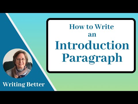 Видео: 3. Как написать вводный абзац с тезисом