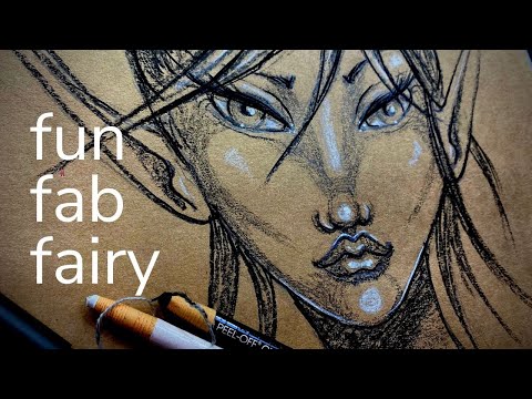 Видео: БЕСПЛАТНЫЙ, ВЕСЁЛЫЙ И ПРОСТОЙ конкурс рисования фей с Карен Кэмпбелл [Неделя 1 из #50FunFabFairies]