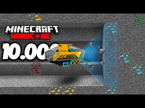 Видео: ВЫКОПАЛ 10,000 БЛОКОВ! Этот ШАХТЁР ищет РЕСУРСЫ за Вас!😱