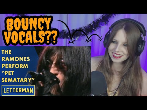 Видео: Ramones - Кладбище домашних животных - Леттерман 1991 | Реакция