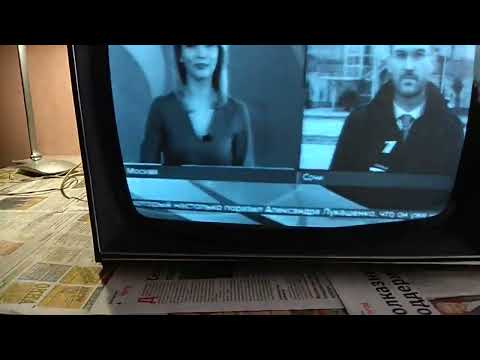 Видео: Включаем старый советский телевизор Рассвет 307