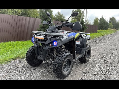 Видео: Квадроцикл GLADIATOR/HAMMER F200LUX !  200 кубов.