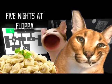 Видео: ПЯТЬ НОЧЕЙ СО ШЛЁПОЙ И ПЕЛЬМЕНЯМИ - Five nights at Floppa (FNAF)