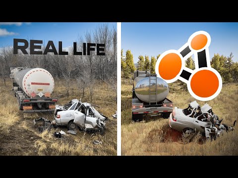 Видео: Аварии на реальных событиях в BeamNG.Drive #59
