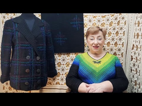 Видео: Костюм "Мерцание". Мастер-класс по вязанию крючком от О. С. Литвиной.