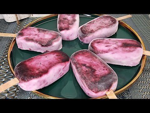 Видео: Возьми фрукты и йогурт! Приготовьте это невероятно вкусное домашнее мороженое без мороженицы.