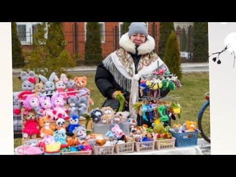 Видео: Ярмарка на Масленицу, какие игрушки покупали)))