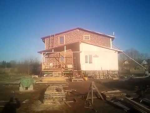Видео: Дом из арболита спустя три с половиной года ч.1