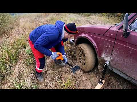 Видео: Как засадить НИВУ несколько раз в одной луже на ЛЭП