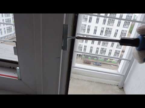 Видео: Как отрегулировать окна. Продувают. Пластиковое окно плохо закрывается