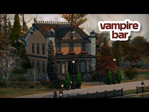Видео: Забытый бар «Полый» 🍷 | The Sims 4 Скоростная сборка