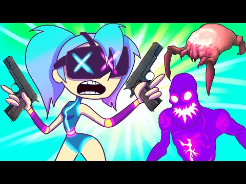 Видео: КИБЕР ЖЕНЩИНА - КАК Я ИГРАЛА В ВИАР VR ( Анимация )