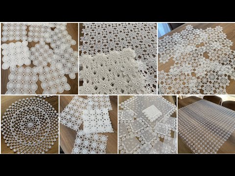 Видео: Великолепно красивые новые модели кружевных скатертей-дорожек для невесты