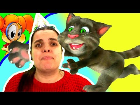 Видео: БолтушкА ВеселушкА и её Говорящий Том! ИГРЫ и Прохождения