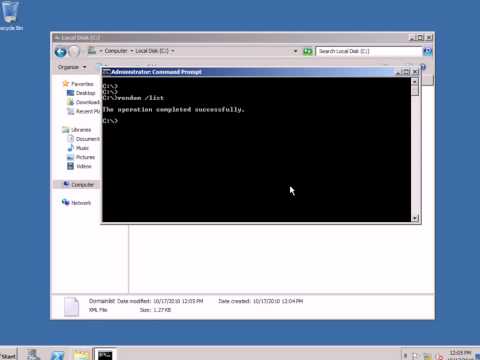 Видео: Переименование домена в Windows Server 2008 R2 [1/2]