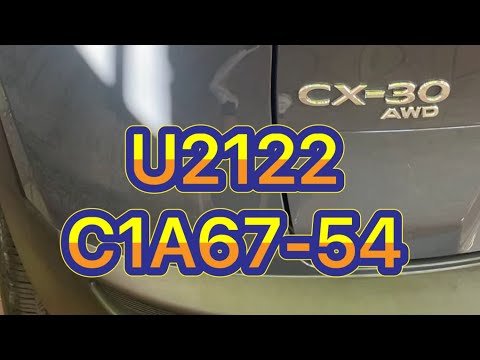 Видео: Мазда сх-30 G помилка по передньому радару u2122