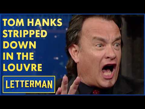 Видео: Драгоценности семьи Тома Хэнкса встретились с королевскими драгоценностями Лувра | Дэвид Леттерман