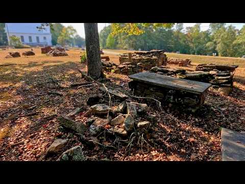 Видео: История жива: 180-летнее кладбище в исчезнувшем городе в Джорджии