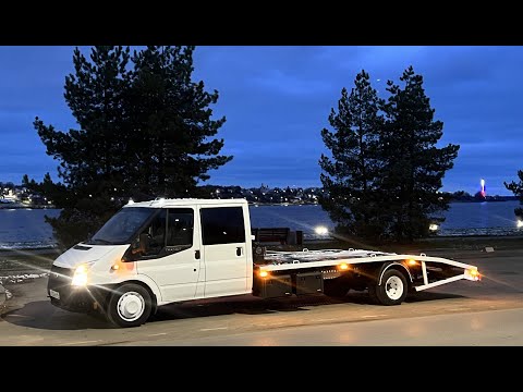 Видео: Ford Transit фермер эвакуатор