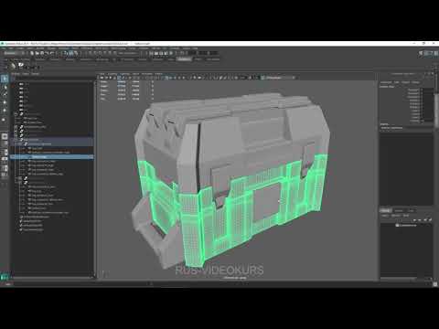 Видео: Substance Painter для новичков - Подготовка проекта: 04 - Настройка меша для запекания