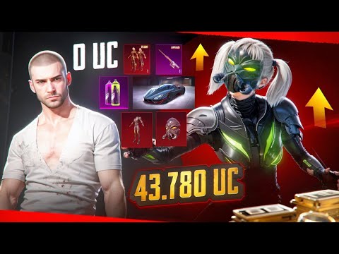 Видео: ЛУЧШАЯ ПРОКАЧКА НА 43.780 UC НА АККАУНТЕ ПОДПИСЧИКА | РОЗЫГРЫШ НА 32400 UC