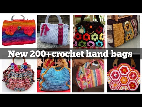 Видео: Более 300 привлекательных идей дизайна вязаных крючком сумок для всех