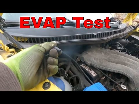 Видео: Как проверить утечку EVAP с помощью детектора дыма. Коды неисправности двигателя P0455 P0442