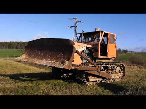 Видео: Stalinec T100M3 po GO motoru - трактор T100M3 после капитального ремонта двигателя
