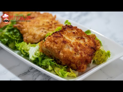 Видео: Панирана бяла риба (бирена панировка)