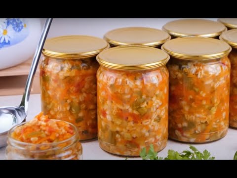 Видео: Розсольник з перловкою на зиму в банках! Така заправка для супу взимку заощаджує час!