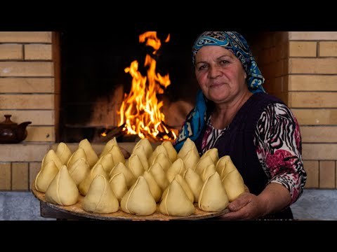 Видео: Домашняя Самса Тюльпан: Узбекские Булочки с Мясом