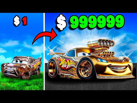 Видео: Hot Wheels CARS от 1 до 1 000 000 долларов в GTA 5