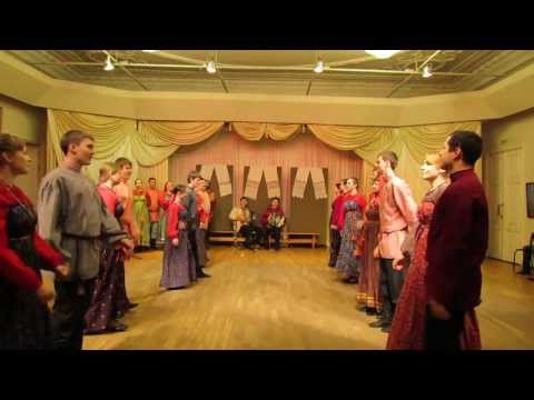 Видео: Ансамбль "Забава": вечёрка "Широкая Масленица" (фрагмент)