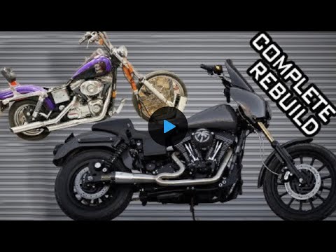 Видео: Восстановление разбитого Harley от начала до конца // БЕЗУМНАЯ ТРАНСФОРМАЦИЯ