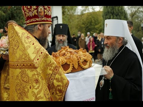 Видео: Визит Блаженнейшего митрополита Онуфрия в Святые Горы