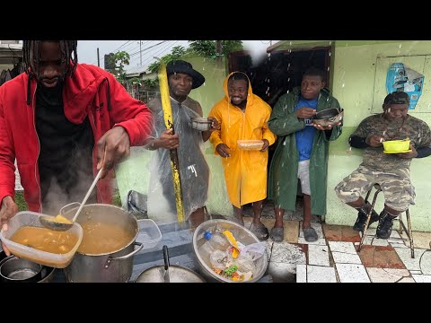 Видео: Готовим в шторм! Мелисса не может остановить Ямайку 🇯🇲🔥 #HurricaneMelissa #MelissaStorm #JamaicaS...