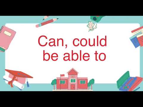 Видео: Can, could, be able to қазақша ережесі. Modal verbs can, could, be able to