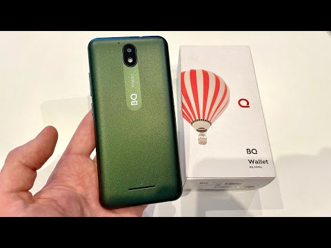Видео: BQ WALLET 5045L - ТЕЛЕФОН ЗА 5К С NFC!
