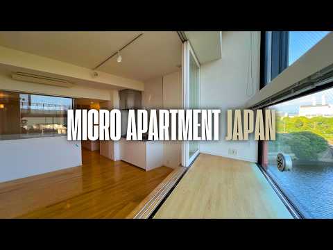 Видео: Прыгнуть в реку?! Японская микро-квартира | Тур по квартире в Японии #livinginjapan
