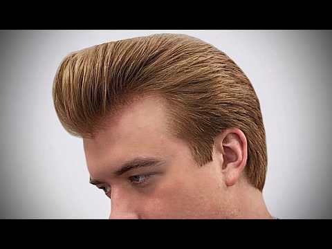 Видео: СЕКРЕТ идеальной прически «Помпадур» 🔥 | Каждый парикмахер должен это знать