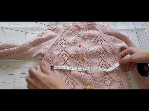 Видео: Детская //Французская кофточка// на 3 года. Реглан сверху готова🧶😊